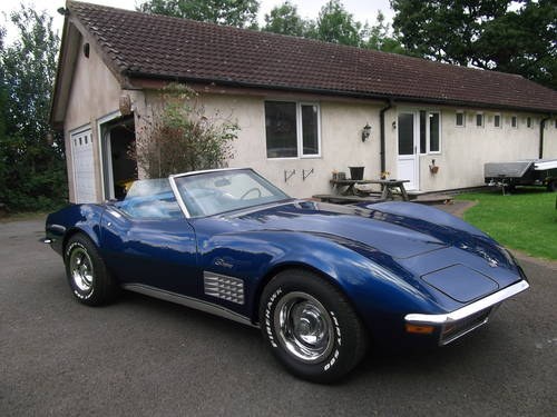 1972 Corvette Stingray C3 Convertible, 350 V8 Automatic SOLD