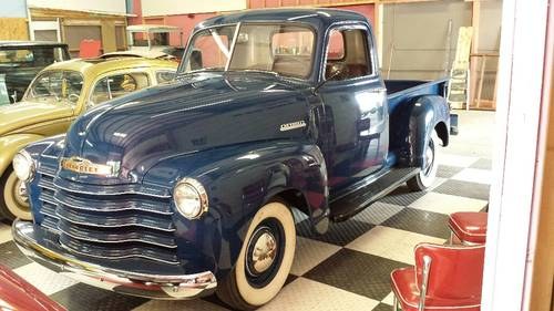 1948 Chevrolet 3100 Thriftmaster Pickup Fully Restored In vendita
