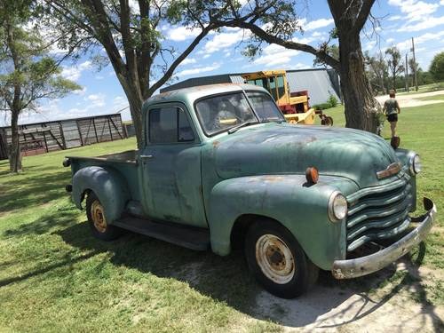 1951 chevrolet truck project For Sale