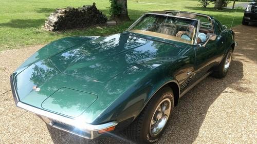 1971 Corvette T-roof Highly Restored Coupe For Sale