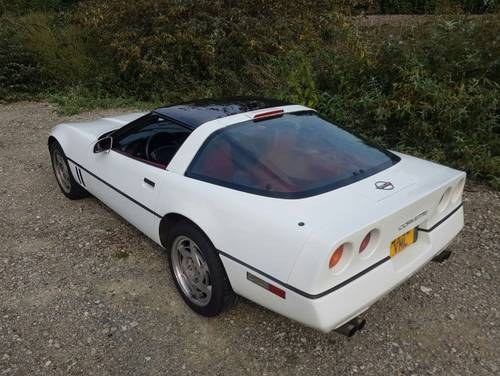 1990 Corvette C4 L98 350 5.7L V8 Automatic in White For Sale