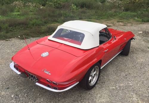 1964 Corvette C2 327-250hp 4-Speed Manual Convertible in Ral For Sale