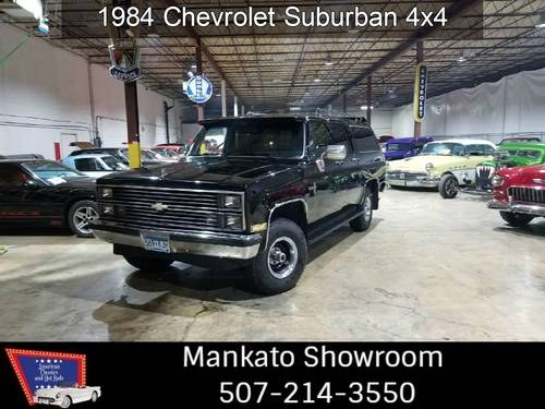 1984 Chevrolet Suburban 4x4  For Sale