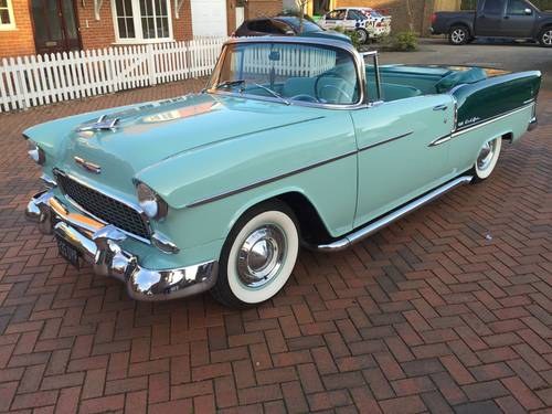CHEVROLET BEL-AIR 1955 CONVERTIBLE MINT CONDITION For Sale