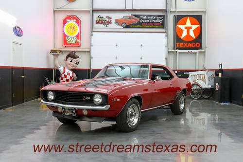 1969 Camaro Z28 DZ 302 4 speed 12-bolt 69-4365P VERKAUFT