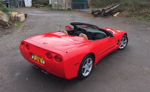 2001 Corvette C5 Automatic Convertible in Torch Red SOLD