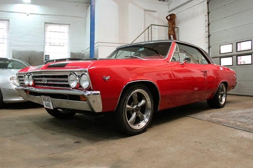 1967 Chevrolet Chevelle Malibu SS 327cui Smallblock LHD VENDU