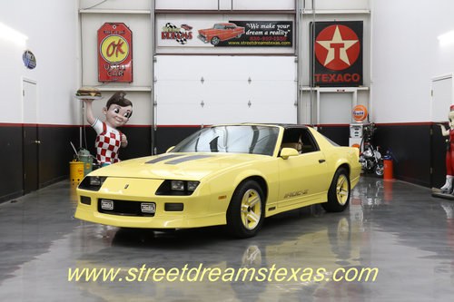 1987 Z28 87 IROC RESTOMOD 383 450 HP FUEL INJECTED 6 SPEED OVER 5 SOLD