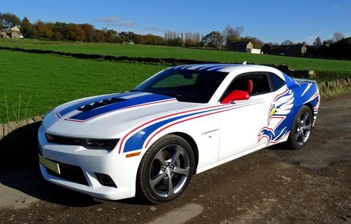 2014 CHEVROLET CAMARO SS 6.2L V8 RACING DECALS AMAZING SOUND For Sale