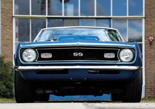1968 Chevrolet Camaro SS restomod convertible lhd 582 hp V8 beast For Sale