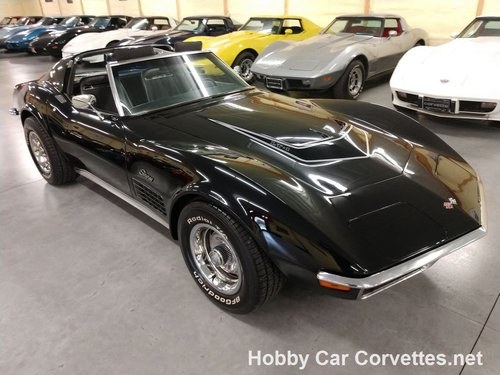 1972 Black Black LT-1 Corvette For Sale For Sale