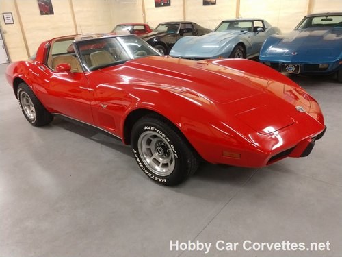 1978 Red Corvette 4spd For Sale In vendita