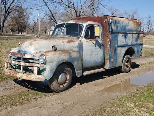 1951 Chevrolet 3600 welders utility pickup truck In vendita