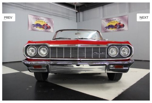1964 Impala Convertable For Sale