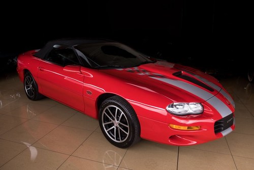 2002 Chevrolet Camaro 35th anniversary SS Convertible $32.9k For Sale