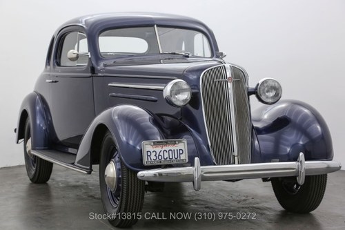 1936 Chevrolet Master Deluxe 5 Window Business Coupe For Sale