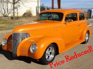 1939 Chevrolet HumpBack Sedan Custom 350(~)350 Orange $37k In vendita