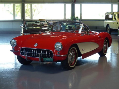 1957 Very early Corvette, well maintained and with a rare hardtop For Sale