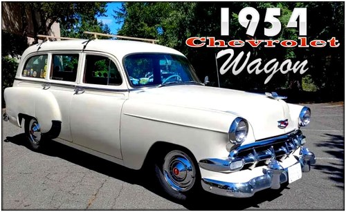 1954 Chevrolet Handyman Wagon clean driver 6-cyl M $20.5k In vendita