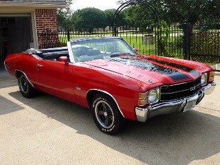 1971 Chevy Chevelle SS Convertible 454 LS6 + 4 speed M $62k For Sale