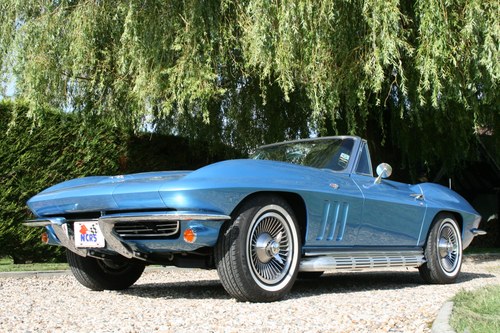 1965 Corvette C2 Convertible.NCRS Top Flight Restoration. Superb Till salu