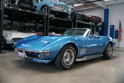 1969 Chevrolet Corvette 427/390HP V8 4 spd Convertible VERKOCHT