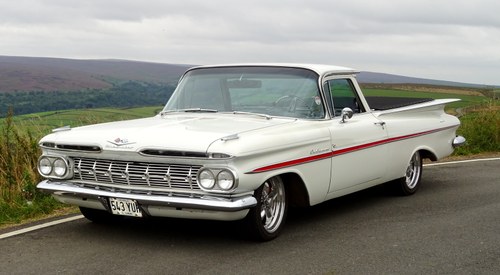1959 CLASSIC CHEVROLET EL CAMINO FOR HIRE FOR FILM & TV WORK For Hire
