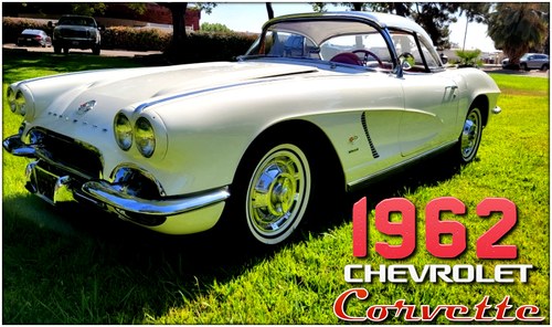 1962 Chevrolet Corvette Coupe(~)Convertible Rare FI 327 $115 For Sale
