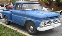 1960 Chevrolet Apache 10 Custom Pick Up Truck Blue manual In vendita