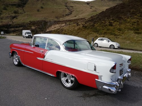 1955 Chevy Bel Air 2dr Sport Hard Top Till salu
