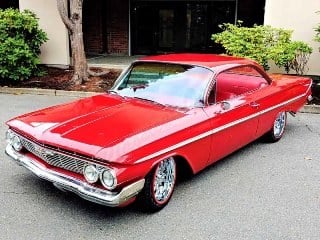 1961 Chevrolet BelAir Bubble Top Rare + 454 auto Red $66.9k Kaufen Bei