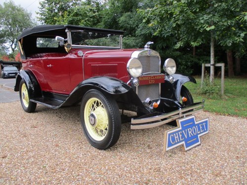 1930 Chevrolet AE Independence Phaeton SOLD