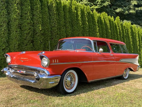 Restored 1957 Chevrolet Bel Air Nomad 2 door station wagon En Venta