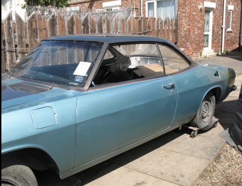 1966 CHEVROLET CORVAIR , FORTUNES SPENT, REQUIRES FINISHING SOLD