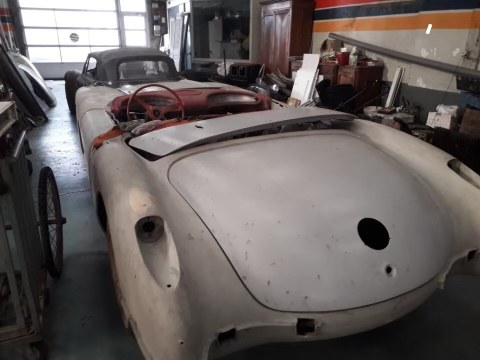 corvette c1 1959   a finir  moteur neuf In vendita
