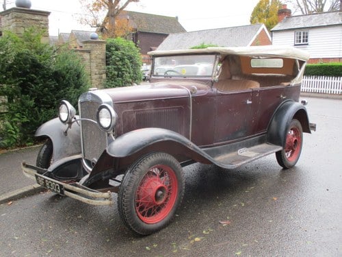 1930 Chevrolet AE Independence Phaeton (Oily Rag Condition) SOLD