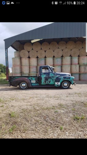 1952 Head Turner chevy stepside patina truck For Sale