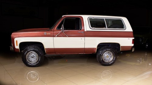 1979 Chevrolet Blazer Cheyenne 4X4 SUV Mint Full Restored Till salu