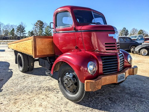 1946 GMC C30 Custom WedgeBack Flatt---Bed Truck RWD $30k For Sale