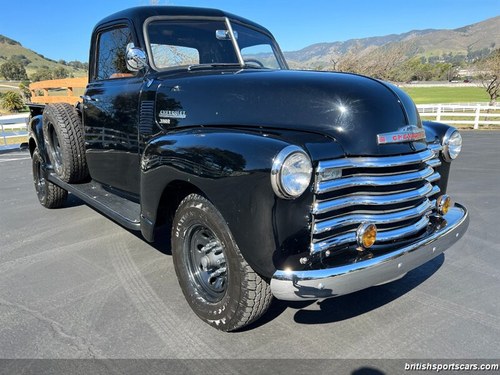 1950 Chevrolet 3800 1 Ton Pick Up Truck Restored Black(~)Tan In vendita