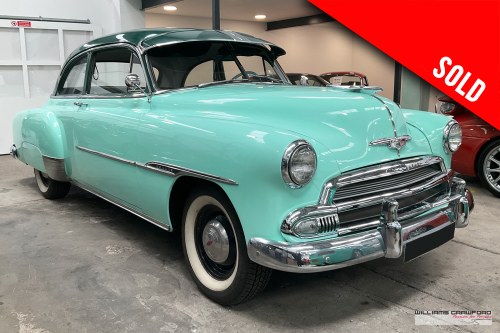 1951 Chevrolet Styleline Deluxe Sport Coupe 'Powerglide' auto VENDU