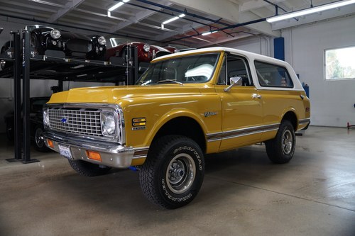 1972 Chevrolet K5 CST 4x4 Blazer with 49K orig miles VENDU
