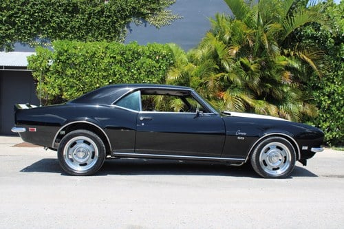 1968 CHEVROLET CAMARO SS Coupe Fast 427 auto Black $75k A vendre