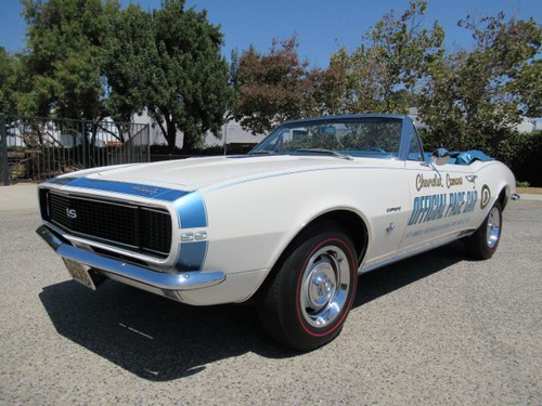 1967 CHEVROLET CAMARO SS/RS 350 PACE CAR For Sale