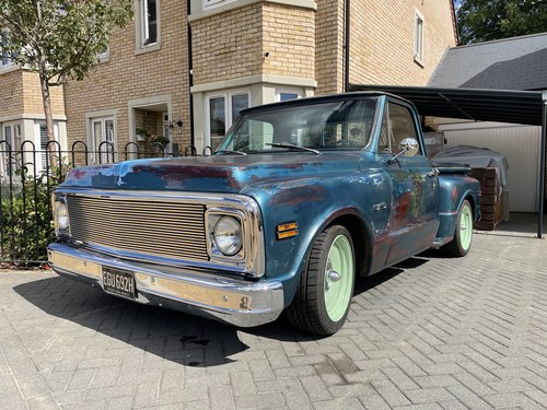Very rare 1970 Chevy C-10 short bed step side For Sale