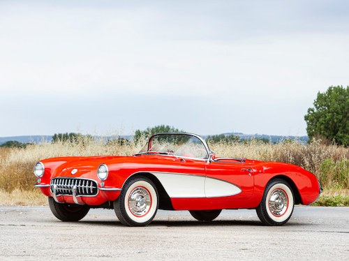 1957 Chevrolet Corvette Convertible with Hardtop For Sale by Auction