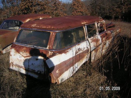 Parting Out: 1957 Chevrolet Belair 4dr Station Wagon In vendita