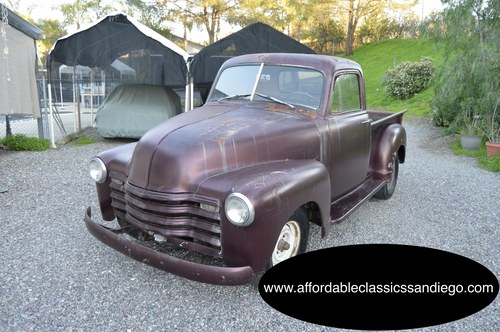 1953 Chevrolet 3100 VERKAUFT