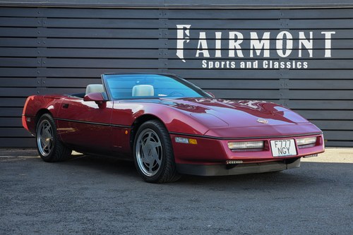 1989 Chevrolet Corvette C4 Convertible with 52,000 Miles For Sale