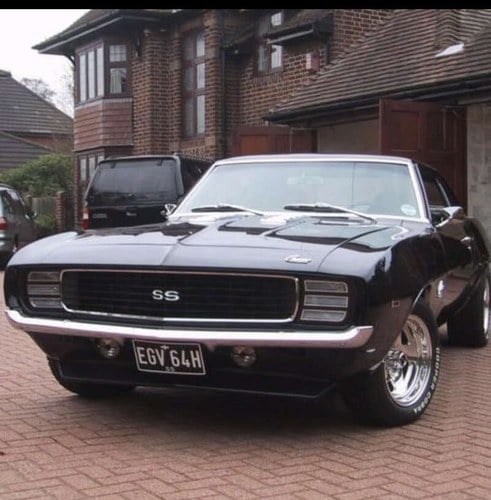 Sold pre sale 1969 Chevrolet Camaro SS Replica Till salu på auktion